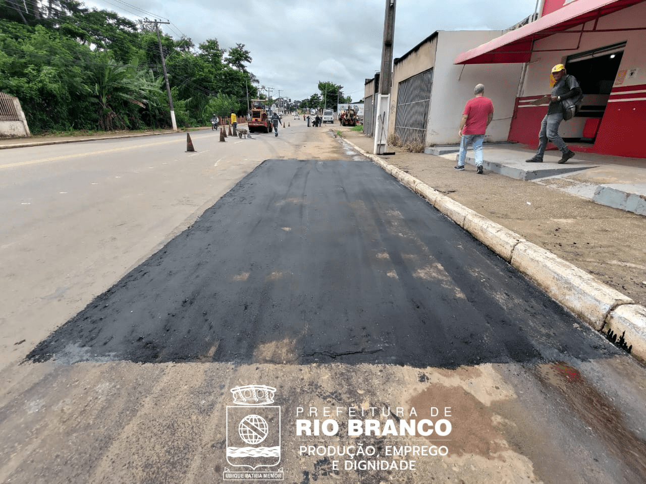 SERVIÇO DE RECAPEAMENTO AVENIDA GETÚLIO VARGAS