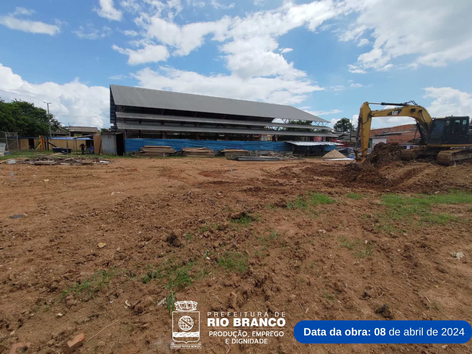 CONSTRUÇÃO DE CRECHE COM BERÇÁRIO, DEFESA CIVIL