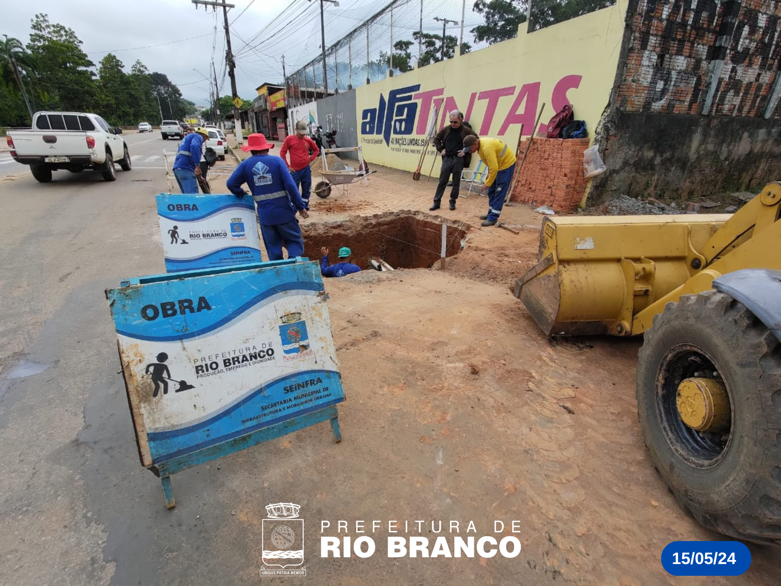 SERVIÇO DE DRENAGEM, AVENIDA GETULIO VARGAS