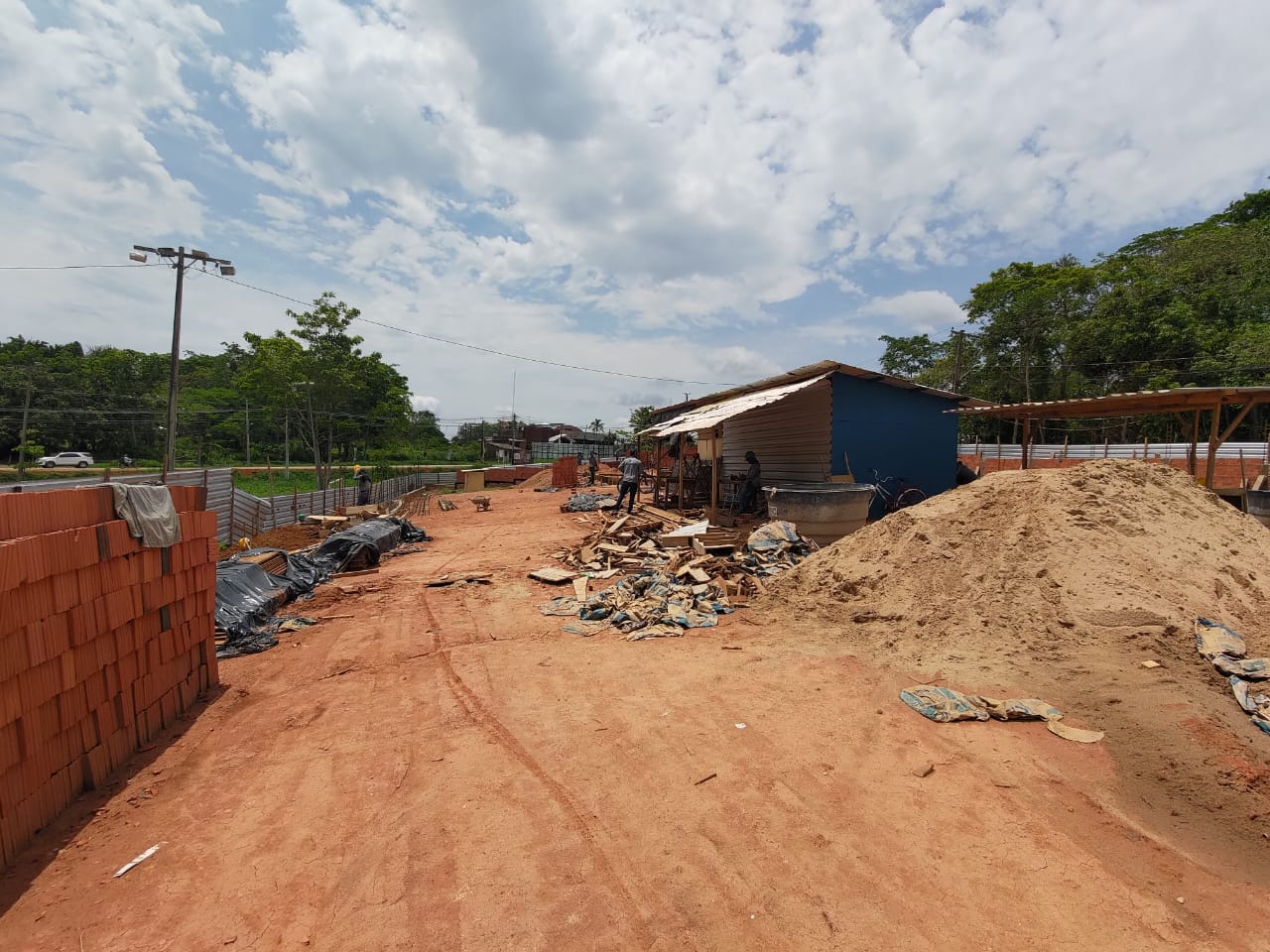OBRA DE CONSTRUÇÃO DE UNIDADE BÁSICA DE SAÚDE NO BAIRRO ALTO ALEGRE